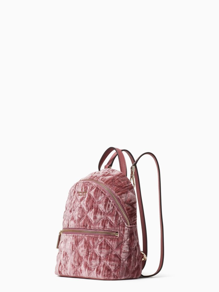 Top 60+ imagen kate spade backpack velvet Thptnganamst.edu.vn