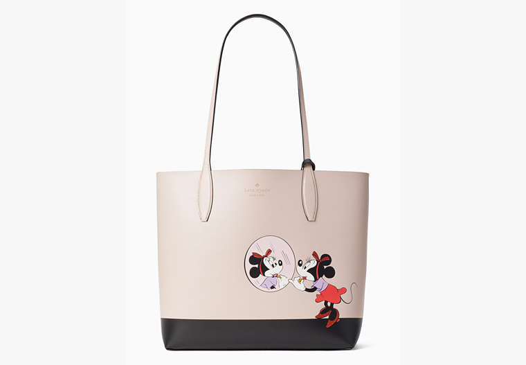 Disney X Kate Spade New York Minnie Mouse Large Tote, Pale Velvet Multi, Product image number 0