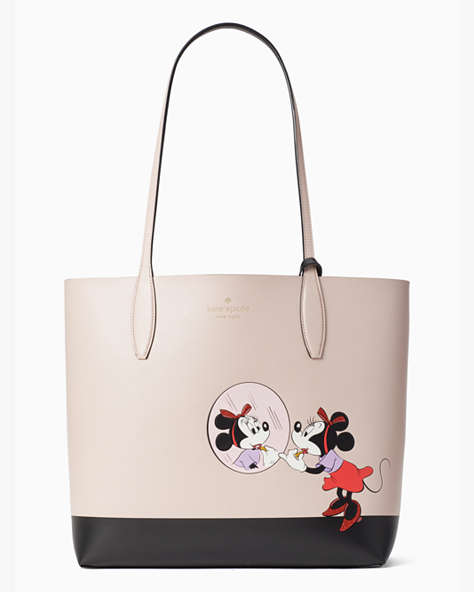 Disney X Kate Spade New York Minnie Mouse Large Tote, Pale Velvet Multi, ProductTile