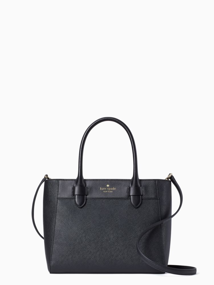 melanie textured pvc satchel