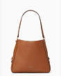 Leila Medium Triple Compartment Shoulder Bag, Warm Gingerbread, Product