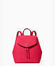 Lizzie Medium Flap Backpack, Bikini Pink, ProductTile