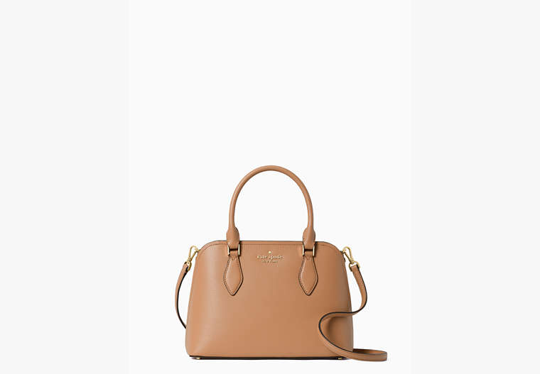 Darcy Small Satchel, Light Fawn, Product image number 0