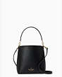 Darcy Small Bucket Bag, Black, Product