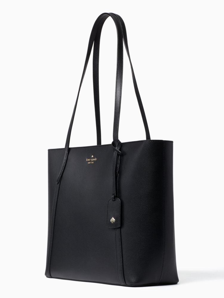 Arriba 32+ imagen kate spade black hand bag