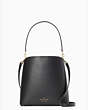Darcy Large Bucket Bag, Black, Product
