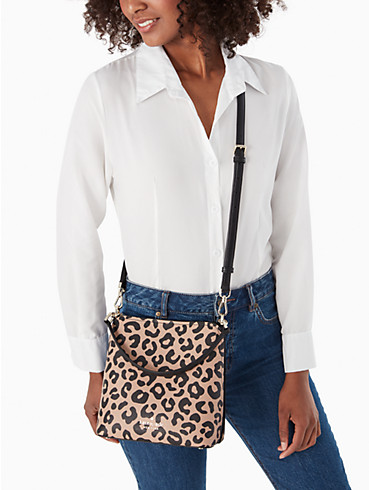 darcy graphic leopard small bucket bag, , rr_productgrid