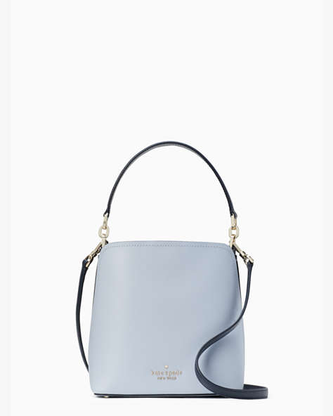 Darcy Small Bucket Bag, Pale Hydrangia Multi, ProductTile