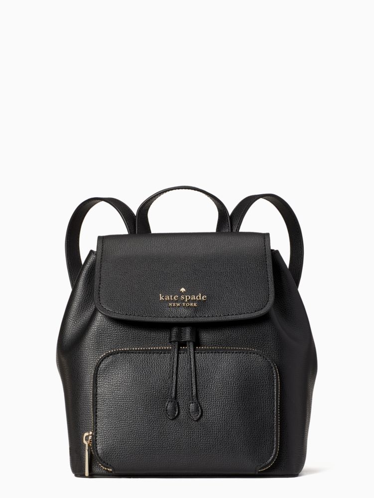 Top 42+ imagen kate spade backpack purse leather