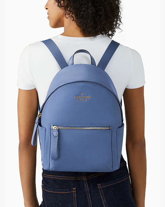 Chelsea Backpack (Soft Blue) - sumacortec.com
