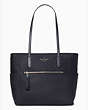 Chelsea Large Tote, Black, Product