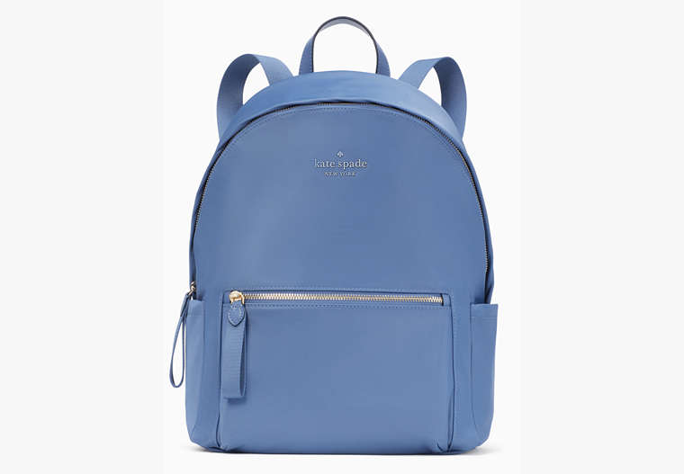 Chelsea Nylon Large Backpack, Shipyard Blue, Product image number 0