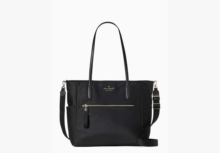 Chelsea Nylon Baby Bag, Black, Product image number 0