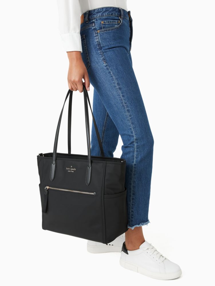 Arriba 59+ imagen kate spade leather diaper bag