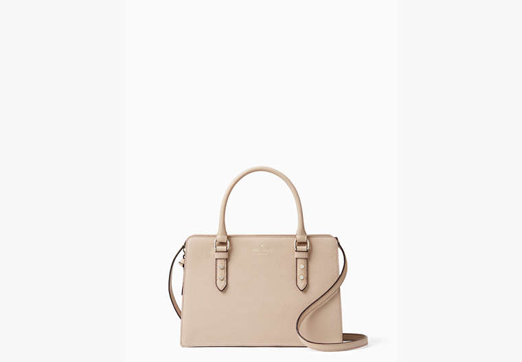 Mulberry Street Lise Satchel, Warm Beige, Product image number 0