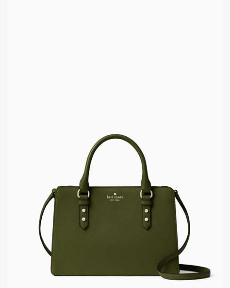 Kate Spade,mulberry street lise satchel,satchels,Enchanted Green