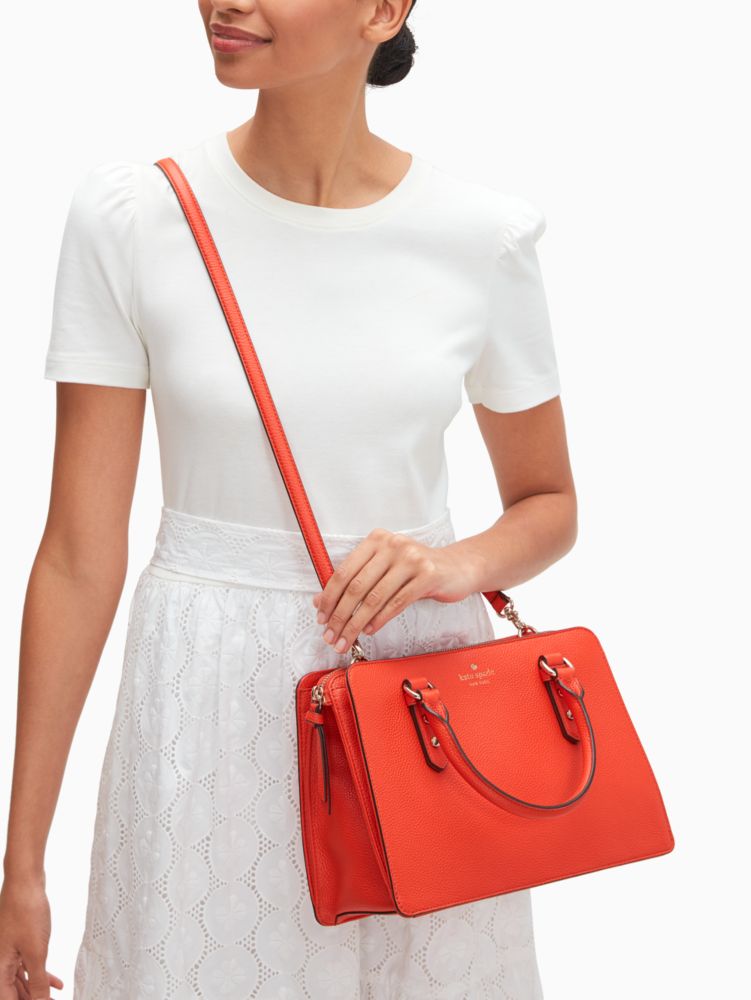 Kate Spade: Mulberry Street Lise Leather Satchel $89 (Only Today)