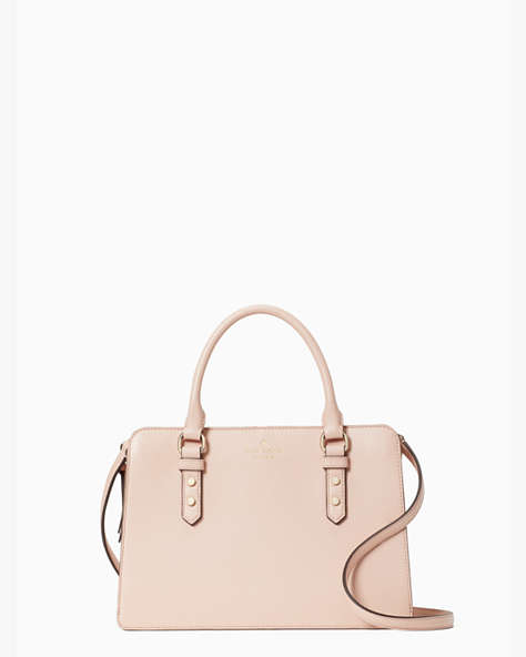 Mulberry Street Lise Satchel, Rose Smoke, ProductTile