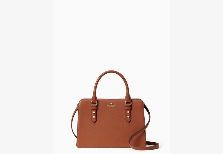 Mulberry Street Lise Satchel, Warm Gingerbread, Product image number 0