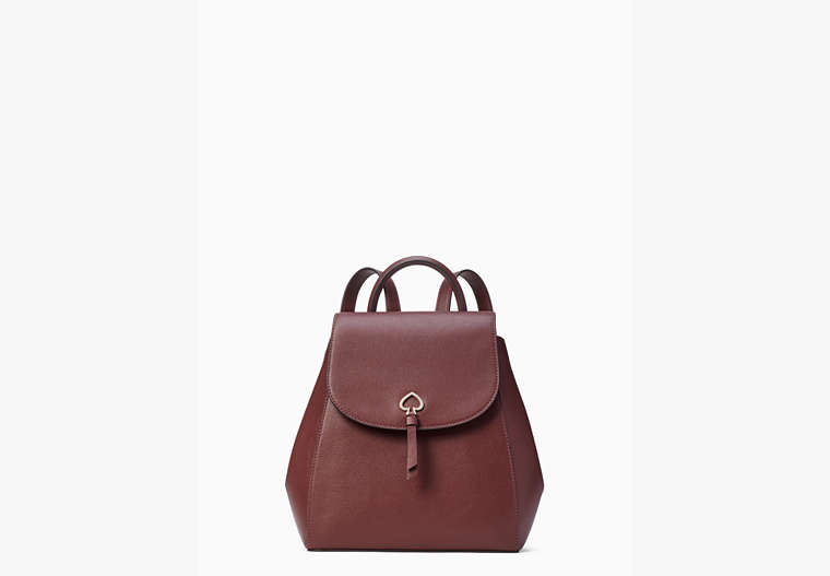 Adel Medium Flap Backpack, Cherrywood, Product image number 0