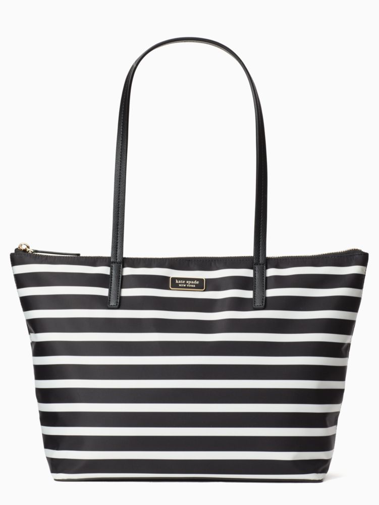 Hayden Sailing Stripe Top Zip Tote Kate Spade Surprise