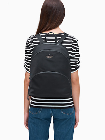 Women's black karissa nylon x-large backpack | Kate Spade New York UK