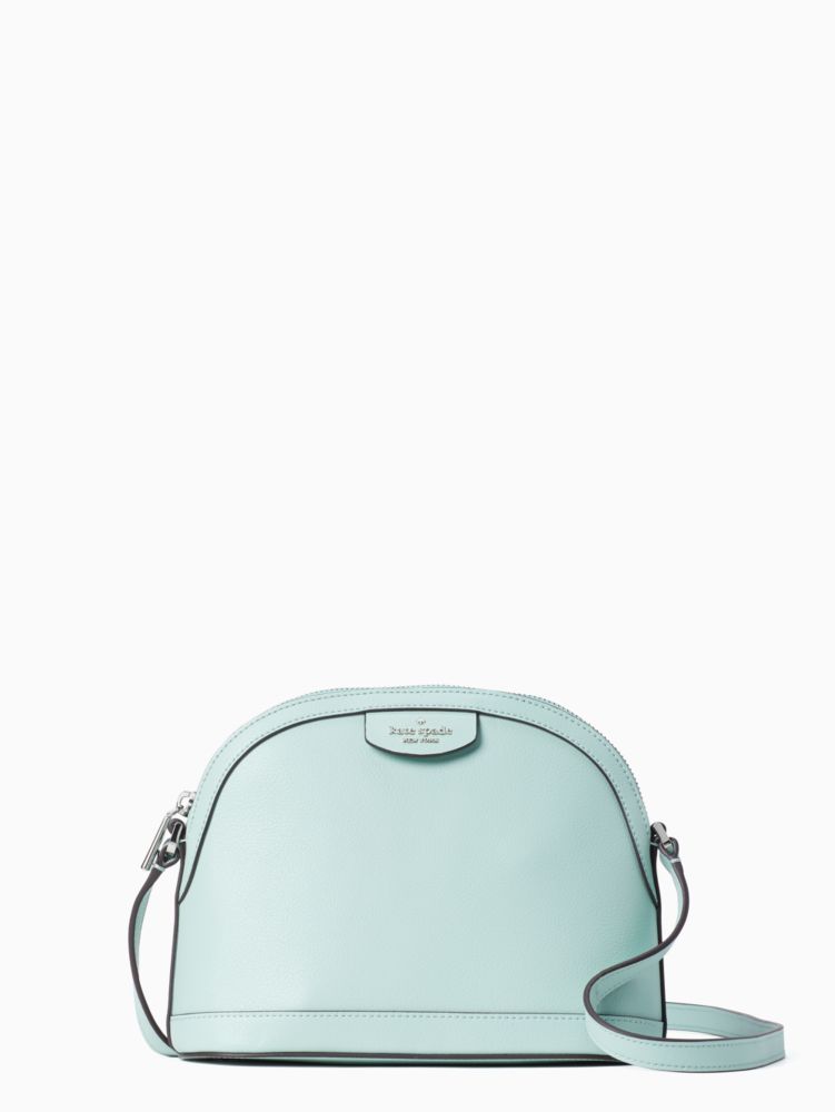 kate spade blue suede handbag