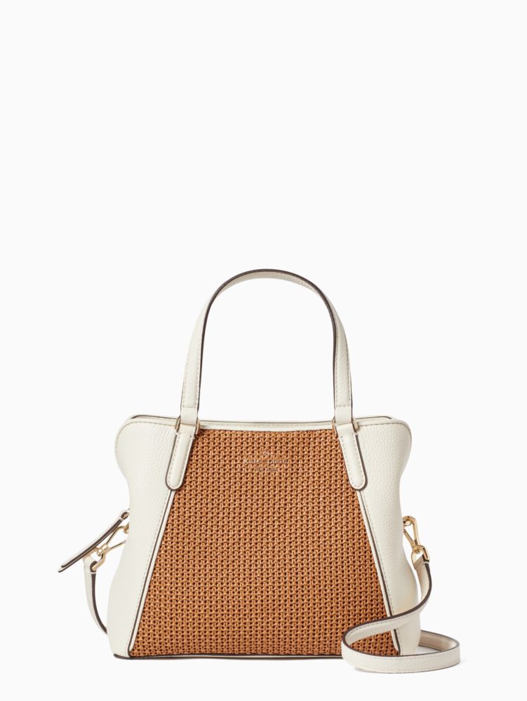 Jackson Straw Medium Triple Compartment Satchel | Kate Spade Surprise