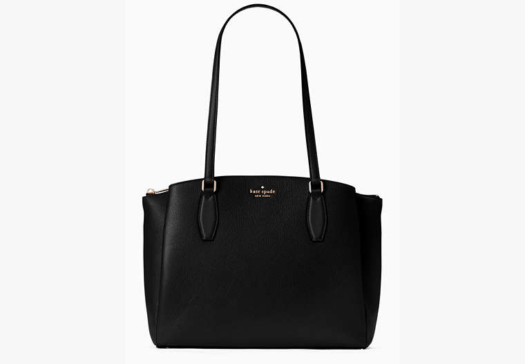 Monet Large Compartment Tote, Black, Product image number 0