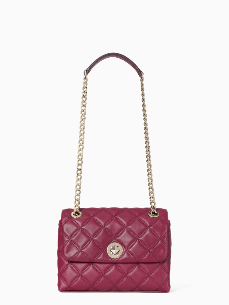 Natalia Small Flap Crossbody, Blackberry Preserve, Product