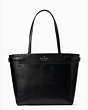 Staci Laptop Tote, Black, Product