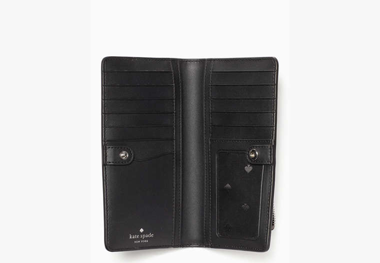 Staci Large Slim Bifold Wallet, Nimbus Grey Multi, Product