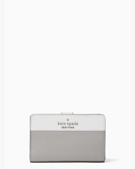 Staci Medium Compact Bifold Wallet, Nimbus Grey Multi, ProductTile