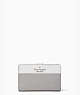 Kate Spade,staci medium compact bifold wallet,Nimbus Grey Multi