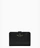 Staci Medium Compartment Bi Fold Wallet, Black, ProductTile