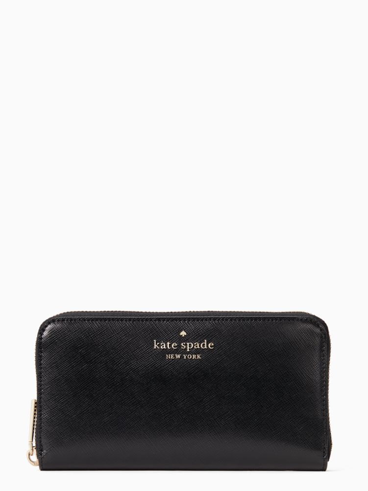 Staci Large Continental Wallet, Black, ProductTile