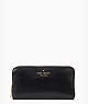 Staci Large Continential Wallet, Black, Product