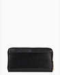Staci Large Continental Wallet, Black, Product
