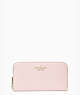 Staci Large Continental Wallet, Chalk Pink, ProductTile