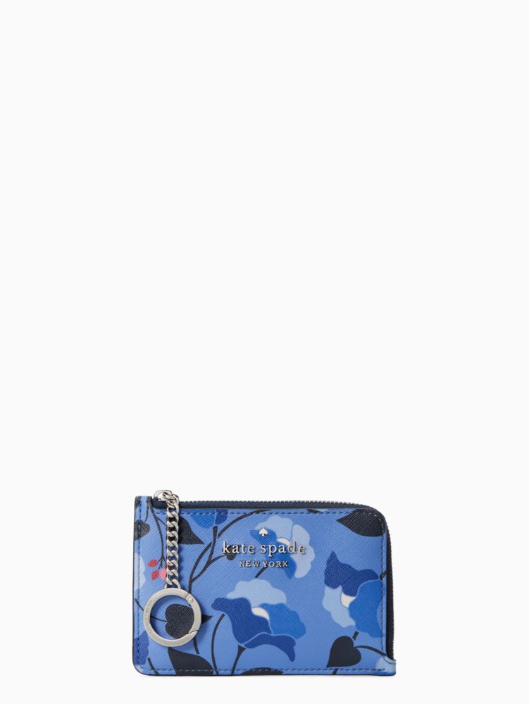 staci medium l-zip card holder by kate spade new york non-hover view
