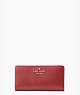 Staci Large Slim Bifold Wallet, Red Currant, ProductTile