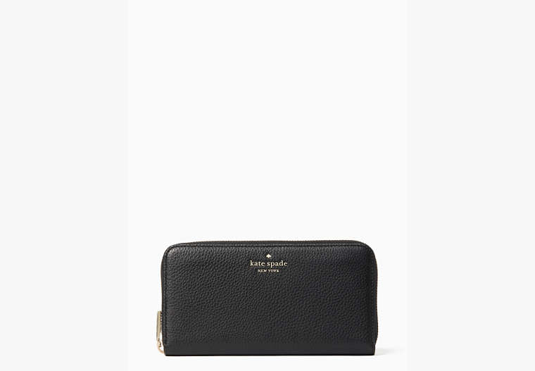Leila Large Continental Wallet, Black, Product image number 0