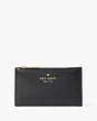 Leila Small Slim Bifold Wallet, Black, Product
