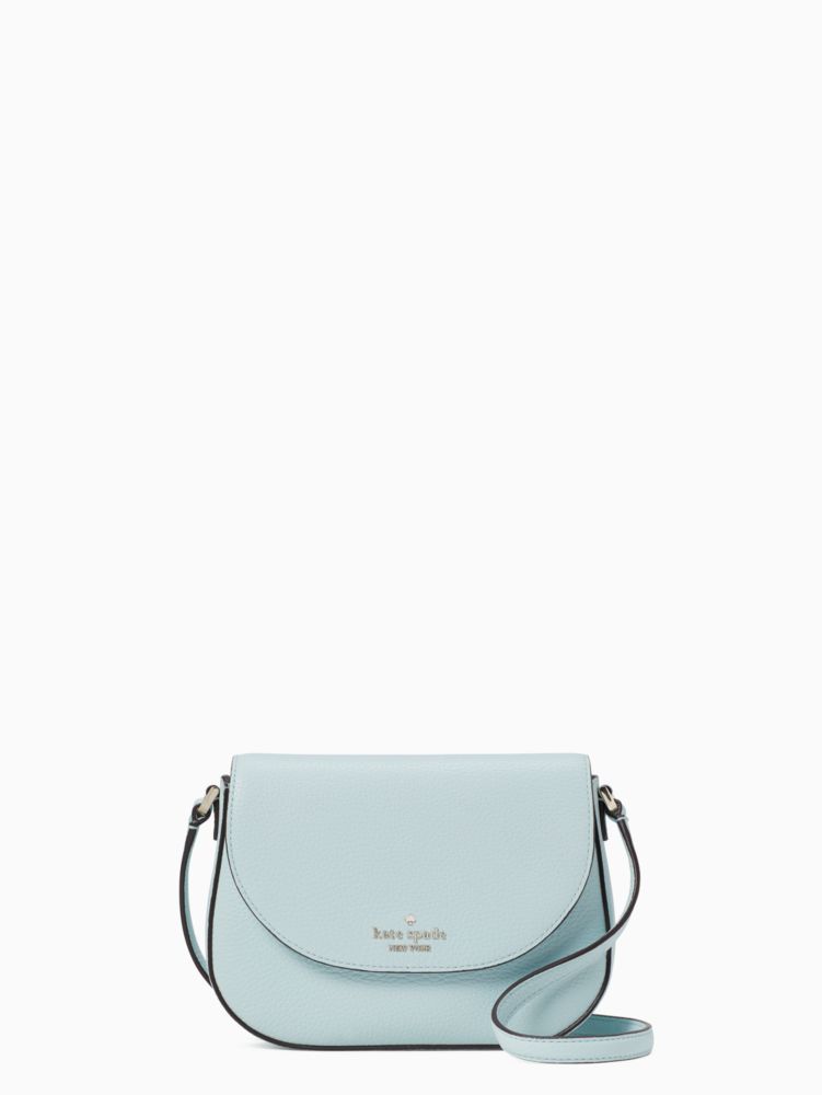 Leila Mini Flap Crossbody, Blue Glow, Product