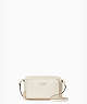 Staci Dual Zip-around Crossbody, Parchment, ProductTile