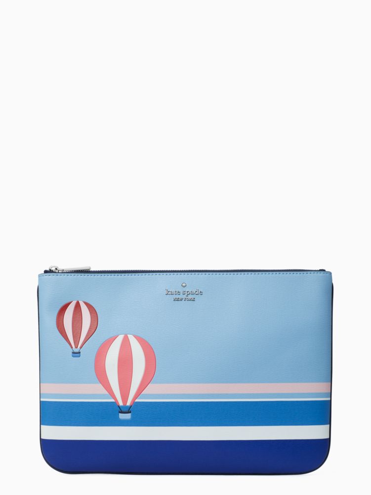 Hot Air Balloon Large Zip Pouch | Kate Spade Surprise