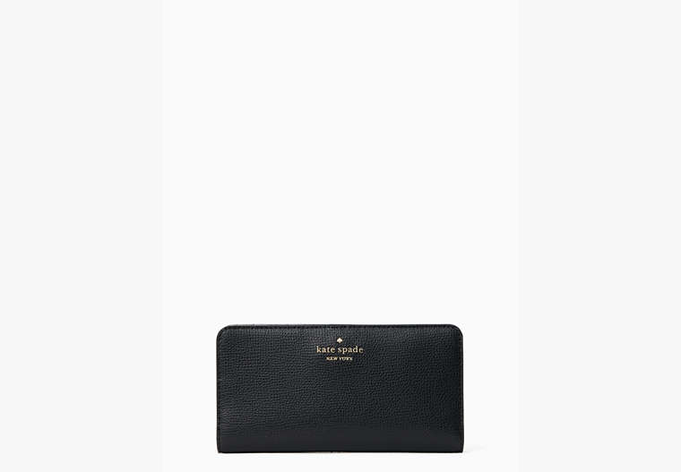 Darcy Large Slim Bifold Wallet, Black, Product image number 0