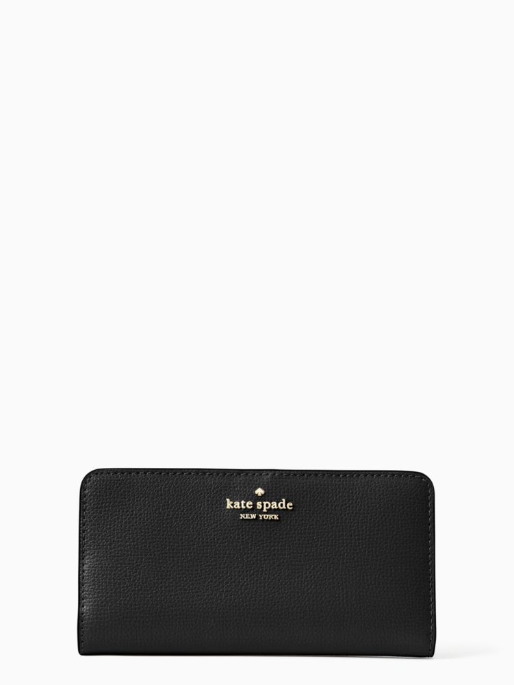 Darcy Large Slim Bifold Wallet, Black, ProductTile