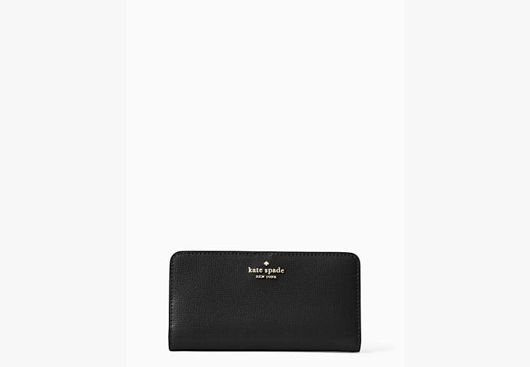 Dana Large Slim Bifold Wallet, Black, Product image number 0