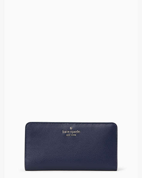 Darcy Large Slim Bifold Wallet, Parisian Navy, ProductTile